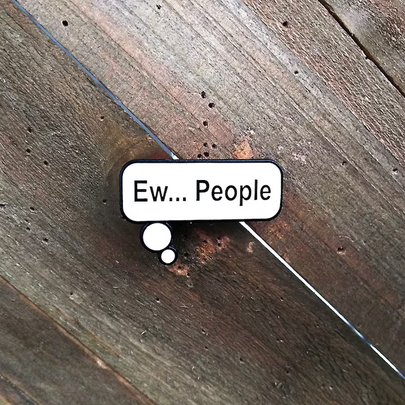 Introvert Enamel Pin Set 