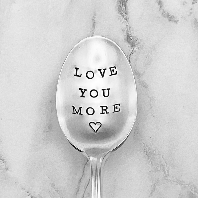 I Wish You Lived Next Door Vintage Teaspoon