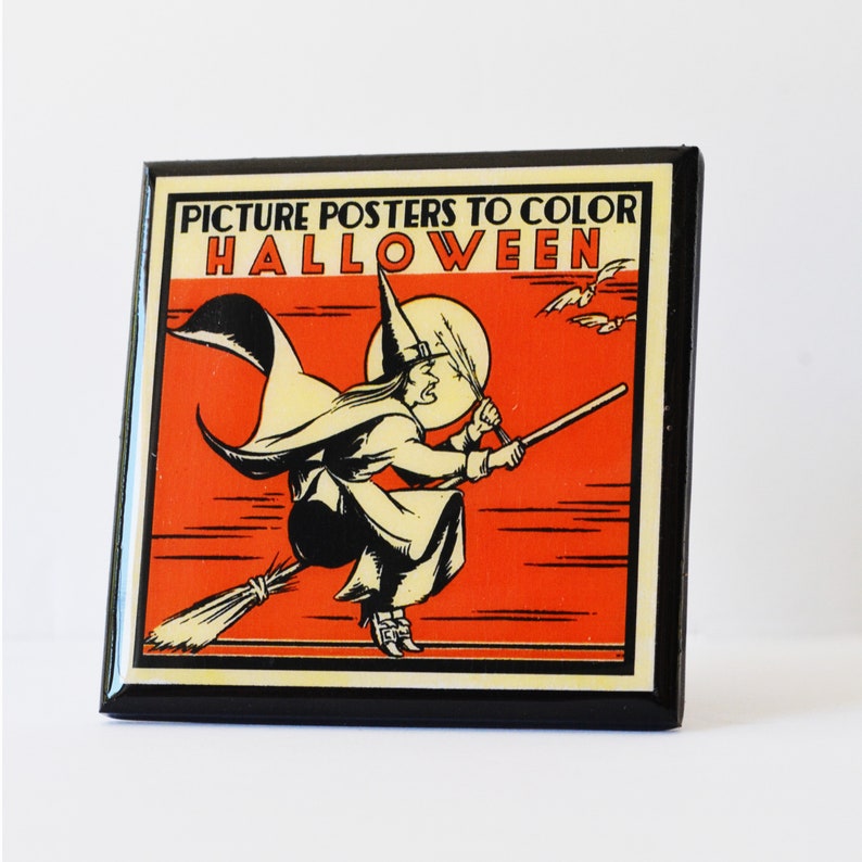Vintage Halloween Coasters