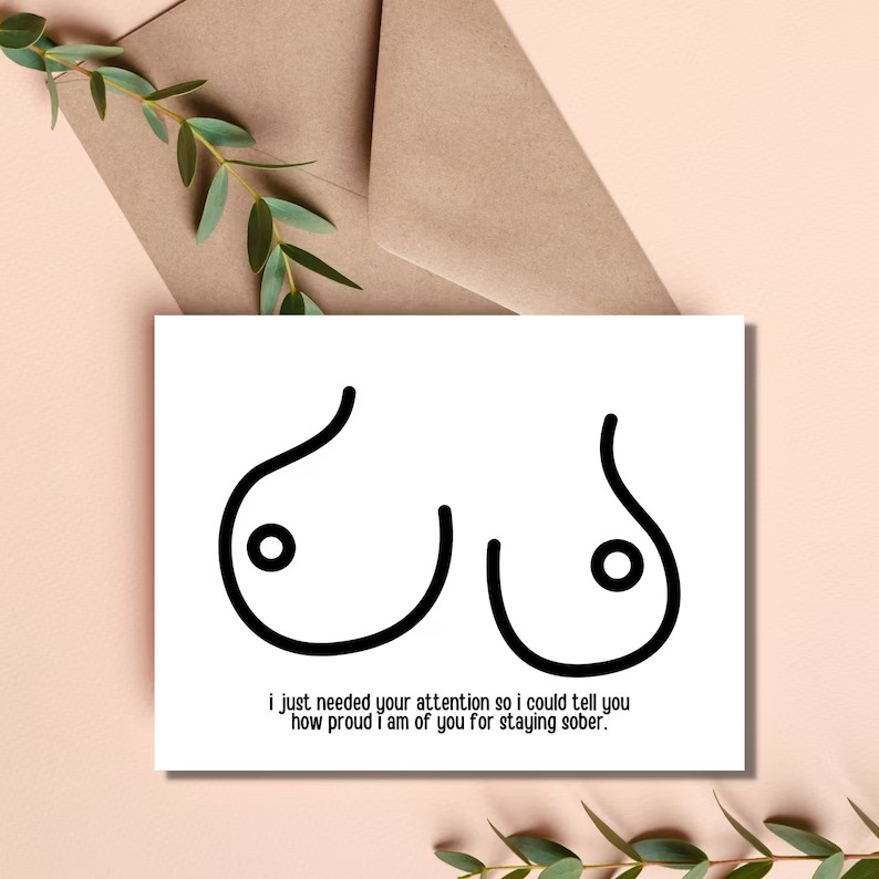 Funny Greeting Card - Just Chicken in on You! 