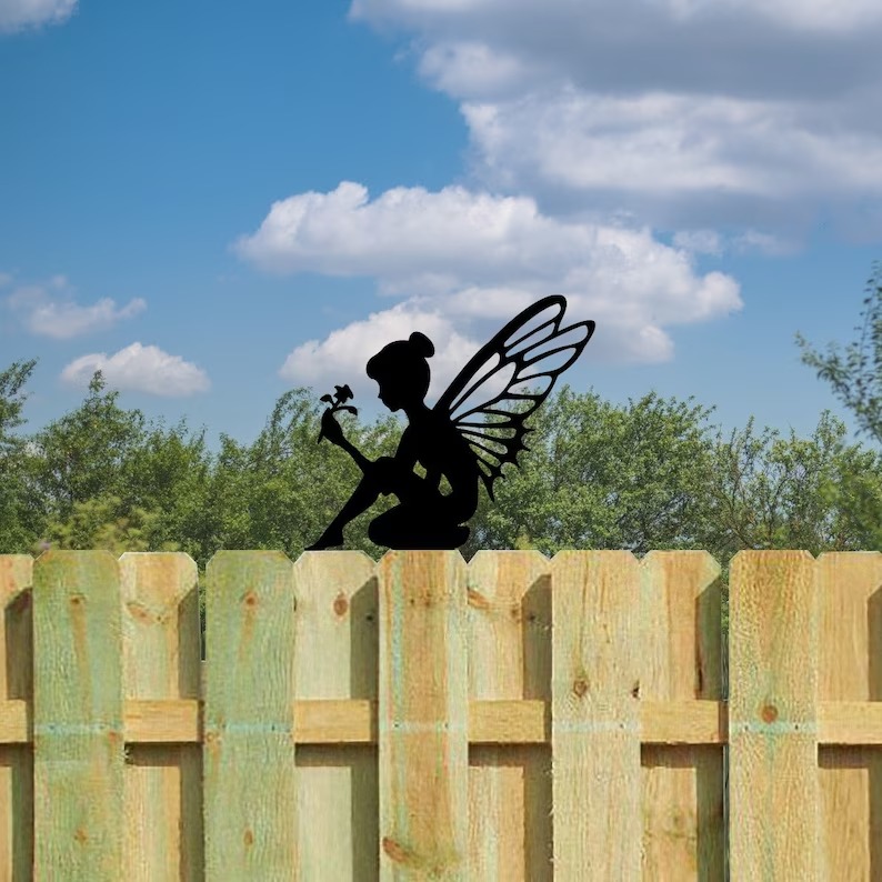 Outdoor Patio Garden Design Fence Ornament