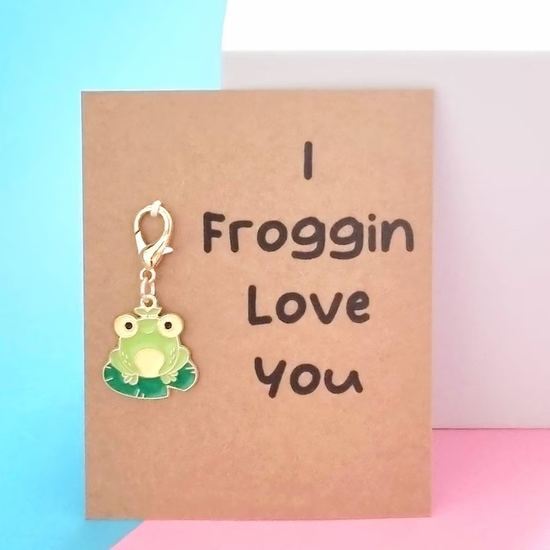 Kawaii Potato Clay Charm Keychain