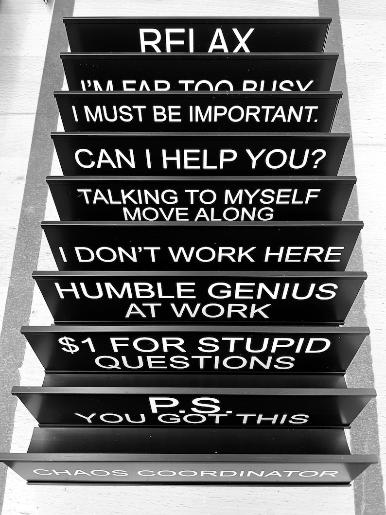 💝Gifts For Colleagues - 🤣Funny Office Decor Sign