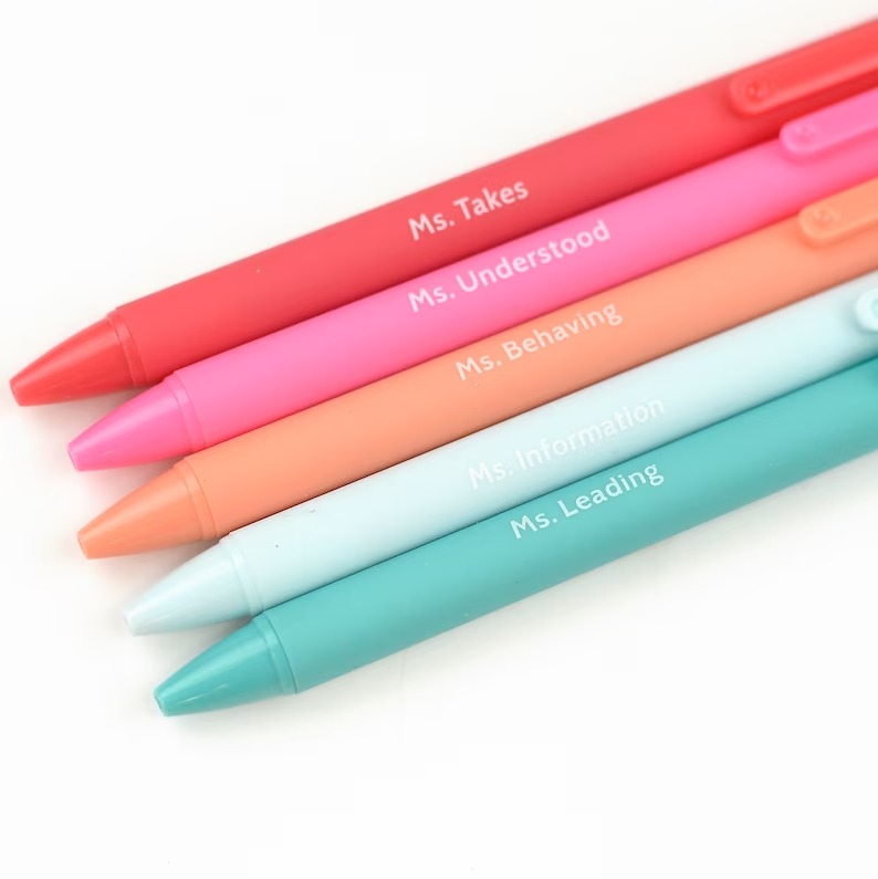  Funny Work Gel Pens