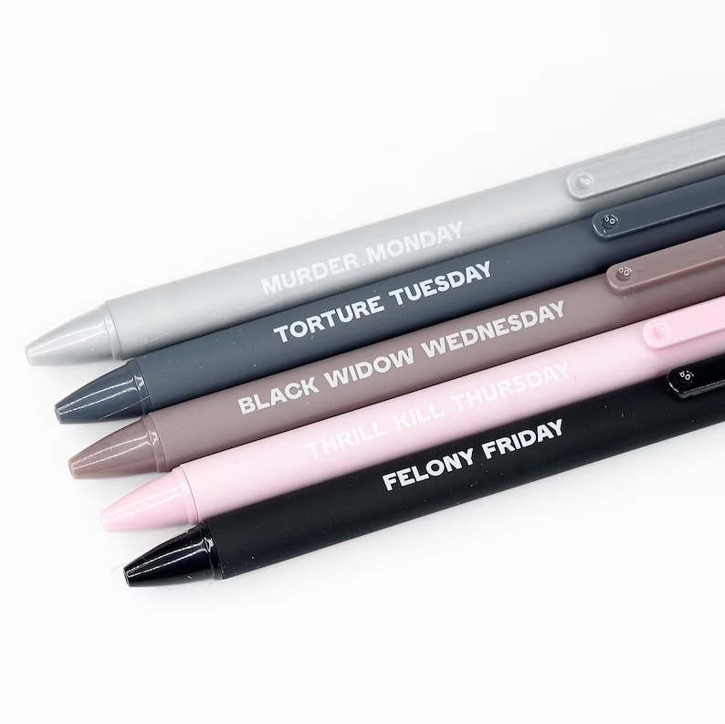  Funny Work Gel Pens