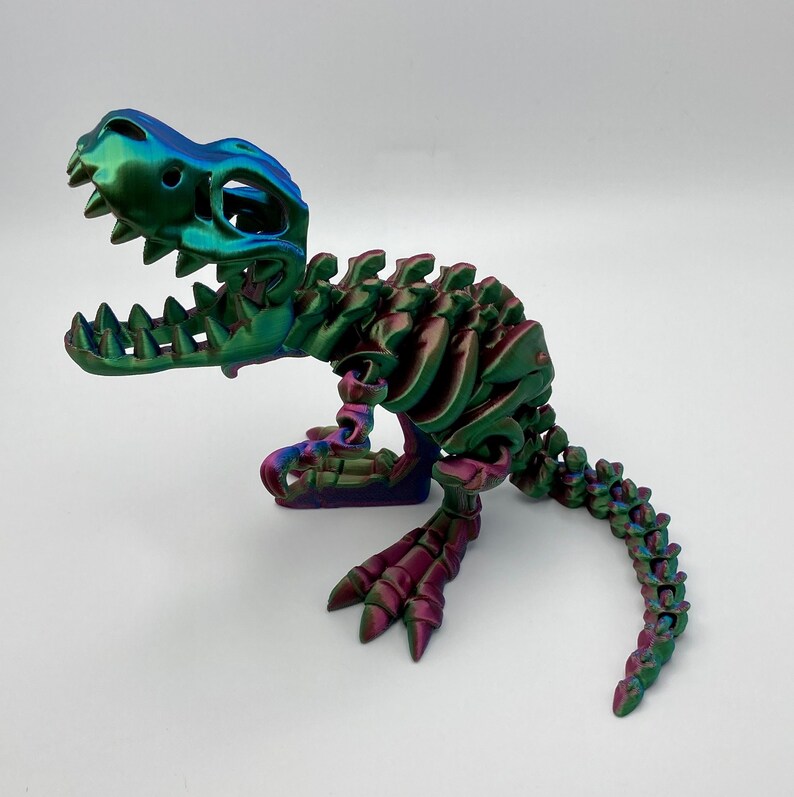 3D Printed Tyrannosaurus Rex Dinosaur Desk Toy
