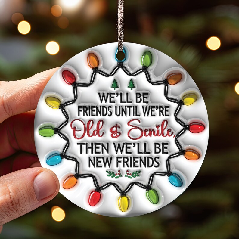 Christmas Friendship Ornament