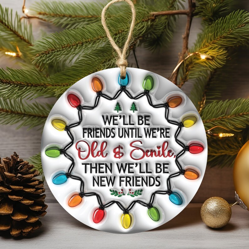 Christmas Friendship Ornament