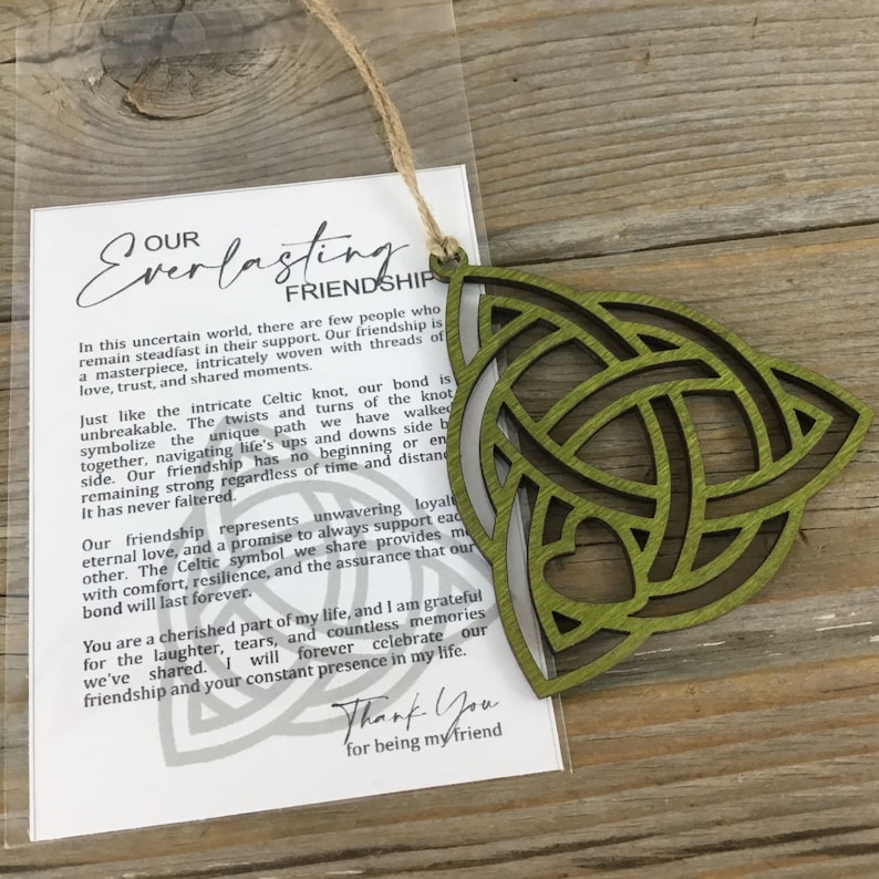 Friendship Story Card Ornament