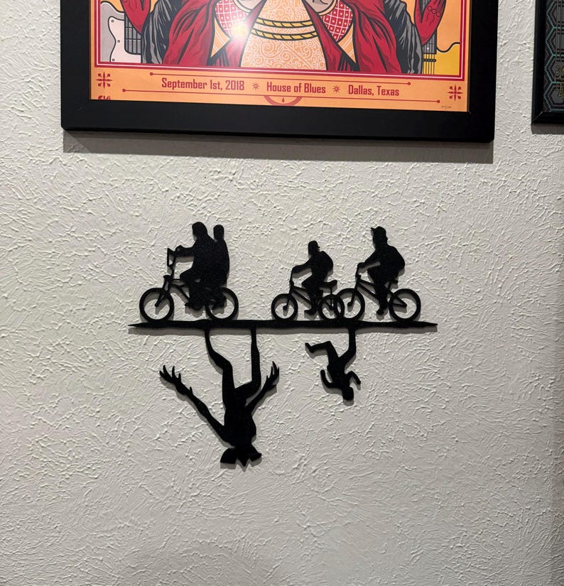 Upside Down Cycling Wall Art​