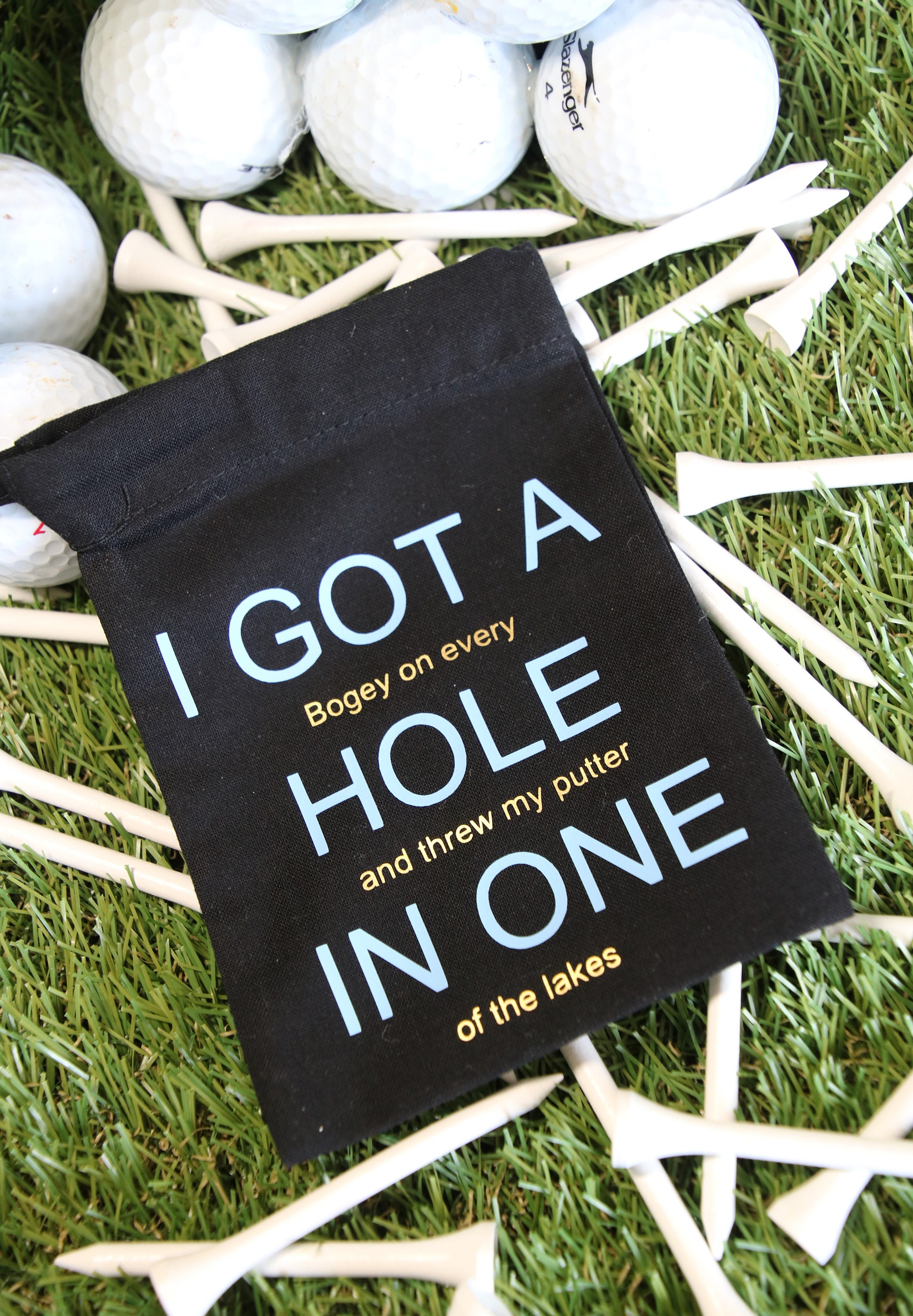Fun Golf Tee Bag