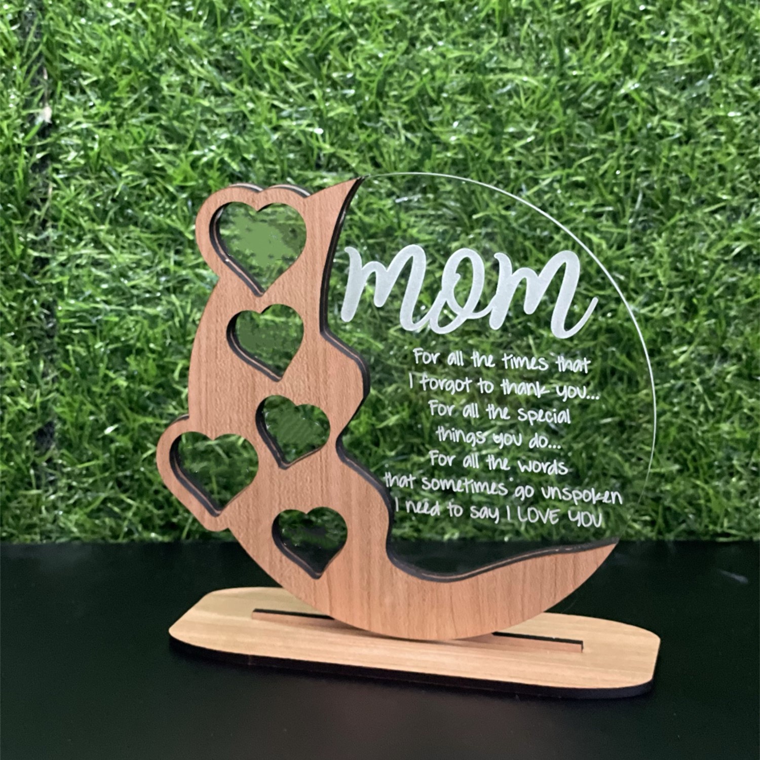Mother's Day Wood Plaque Gift