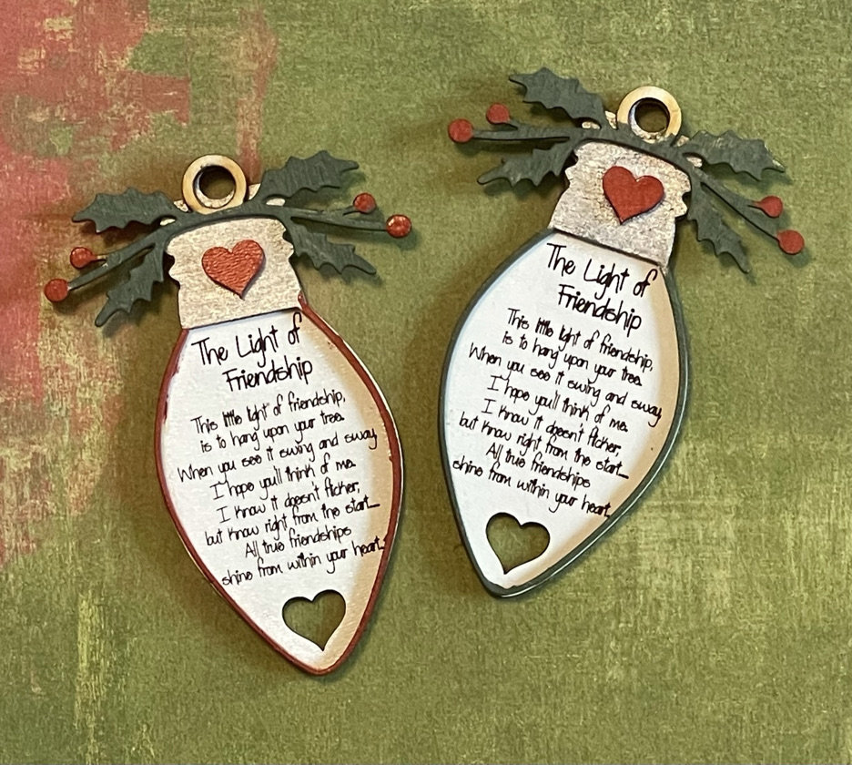 Friend Christmas Ornament