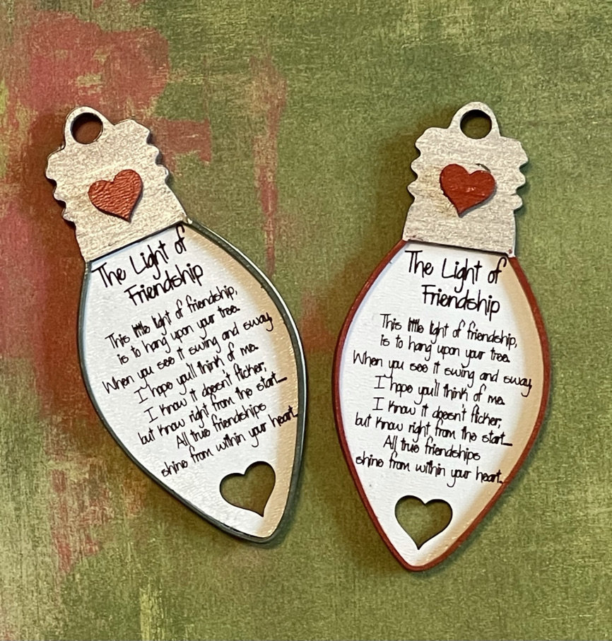 Friend Christmas Ornament