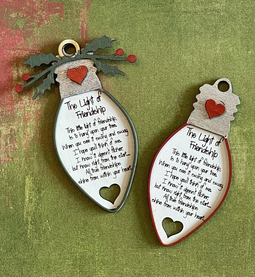 Friend Christmas Ornament