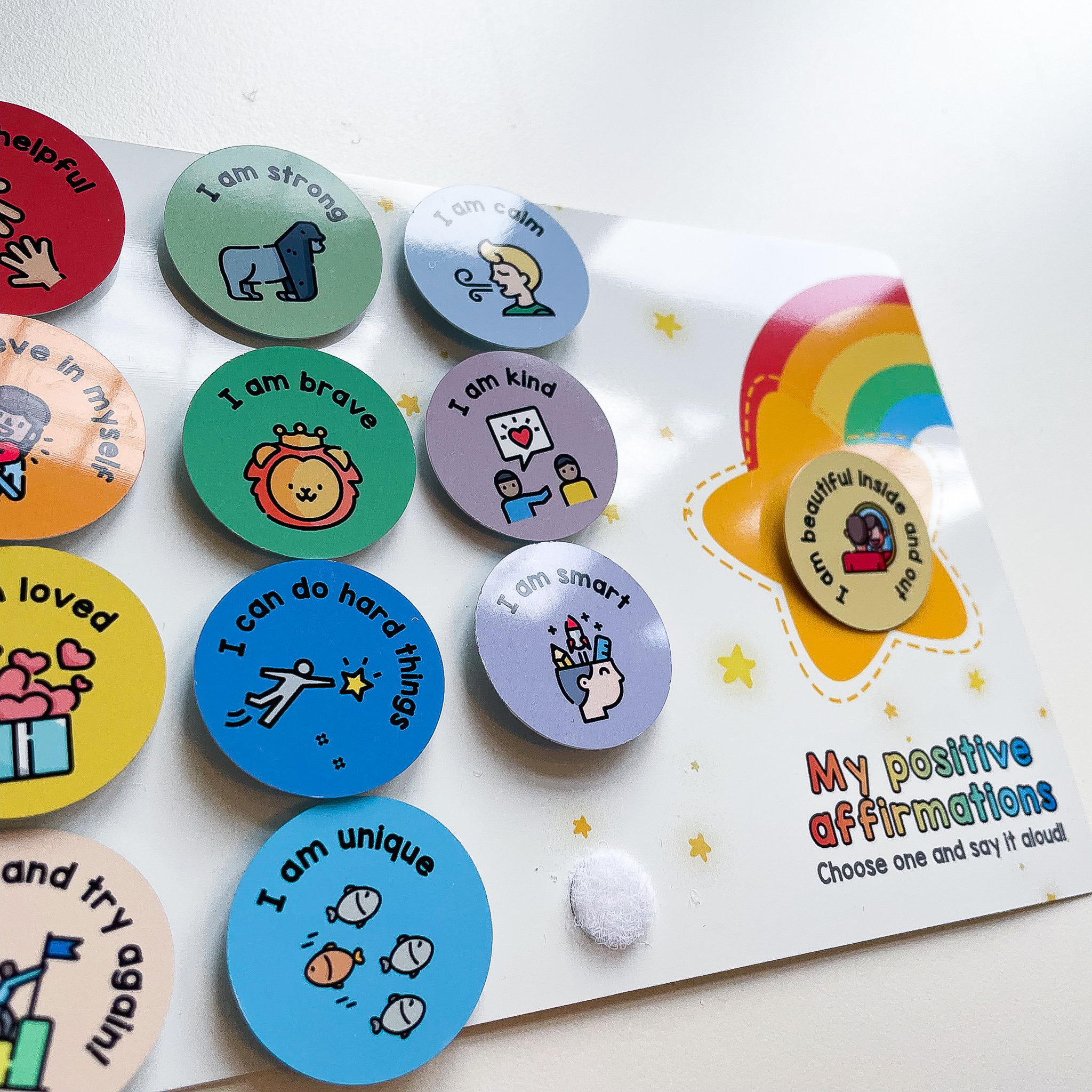 Positive Affirmations Flashcards for Children