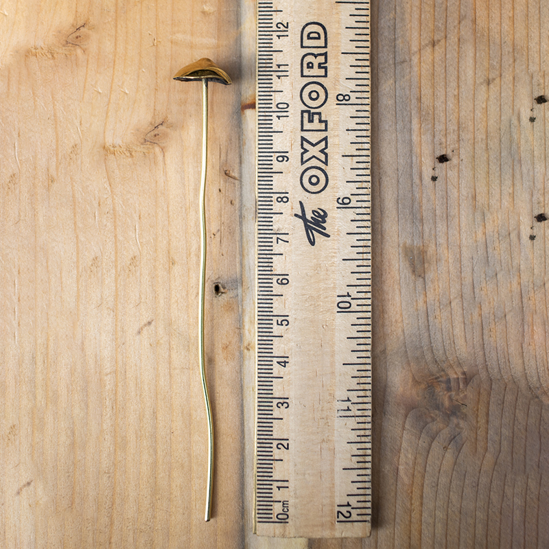 Handcrafted Brass Mushroom