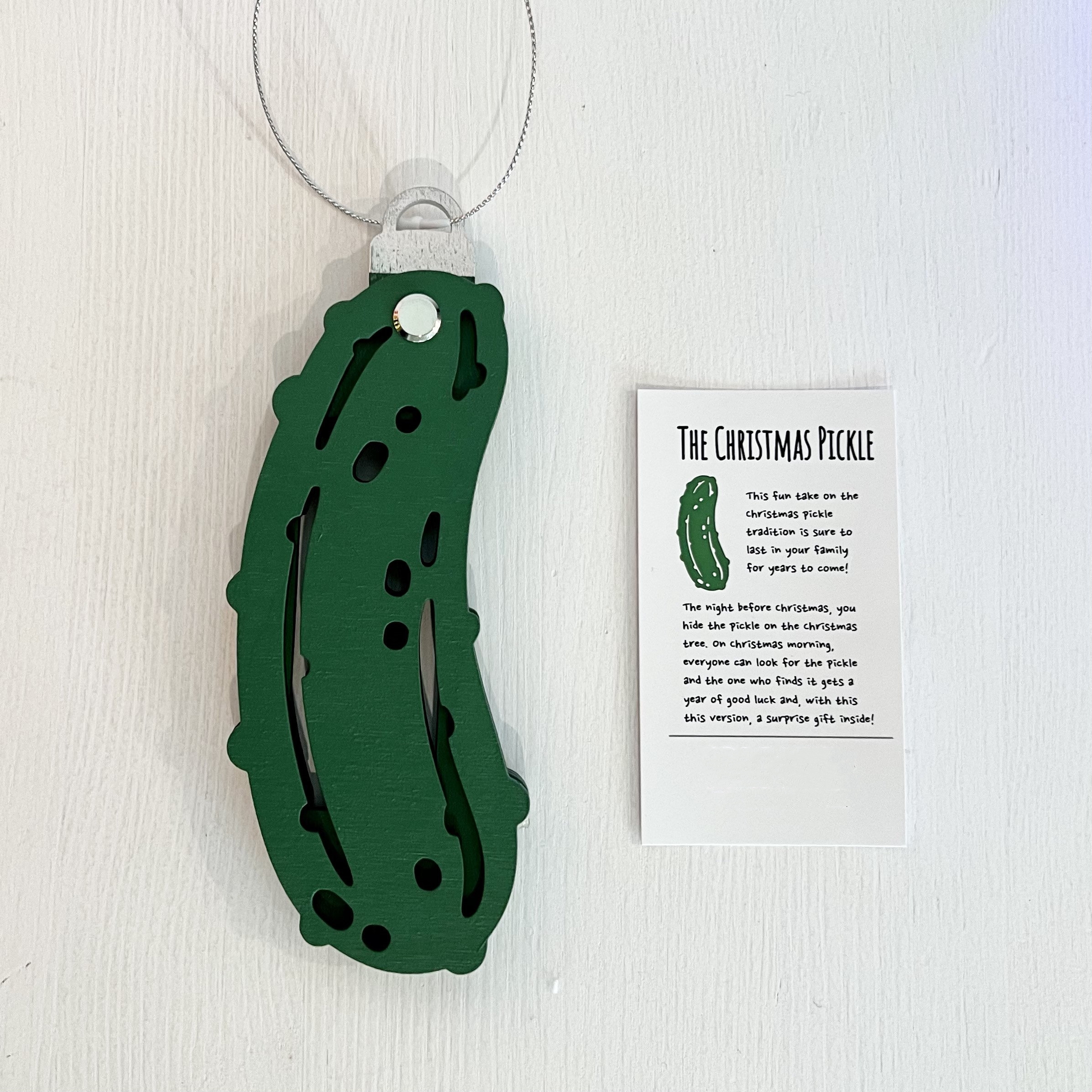 Christmas Pickle Ornament