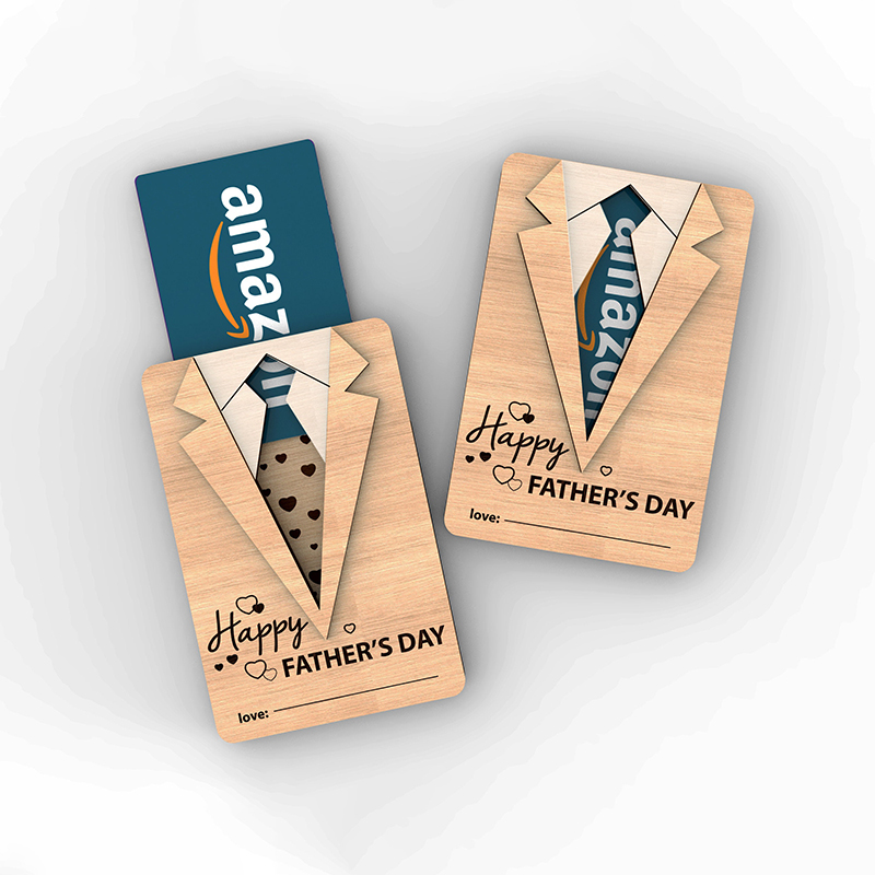 Happy Father's day gift card holder 
