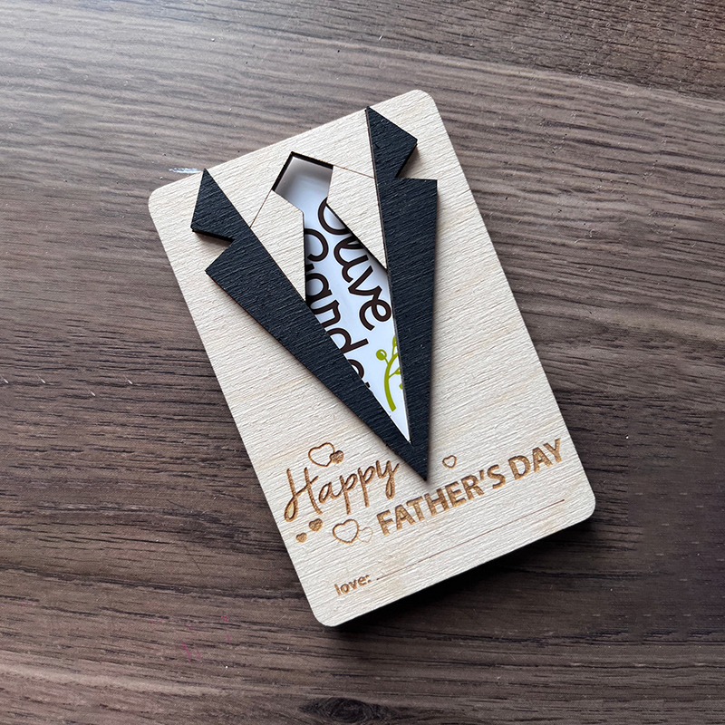 Happy Father's day gift card holder 