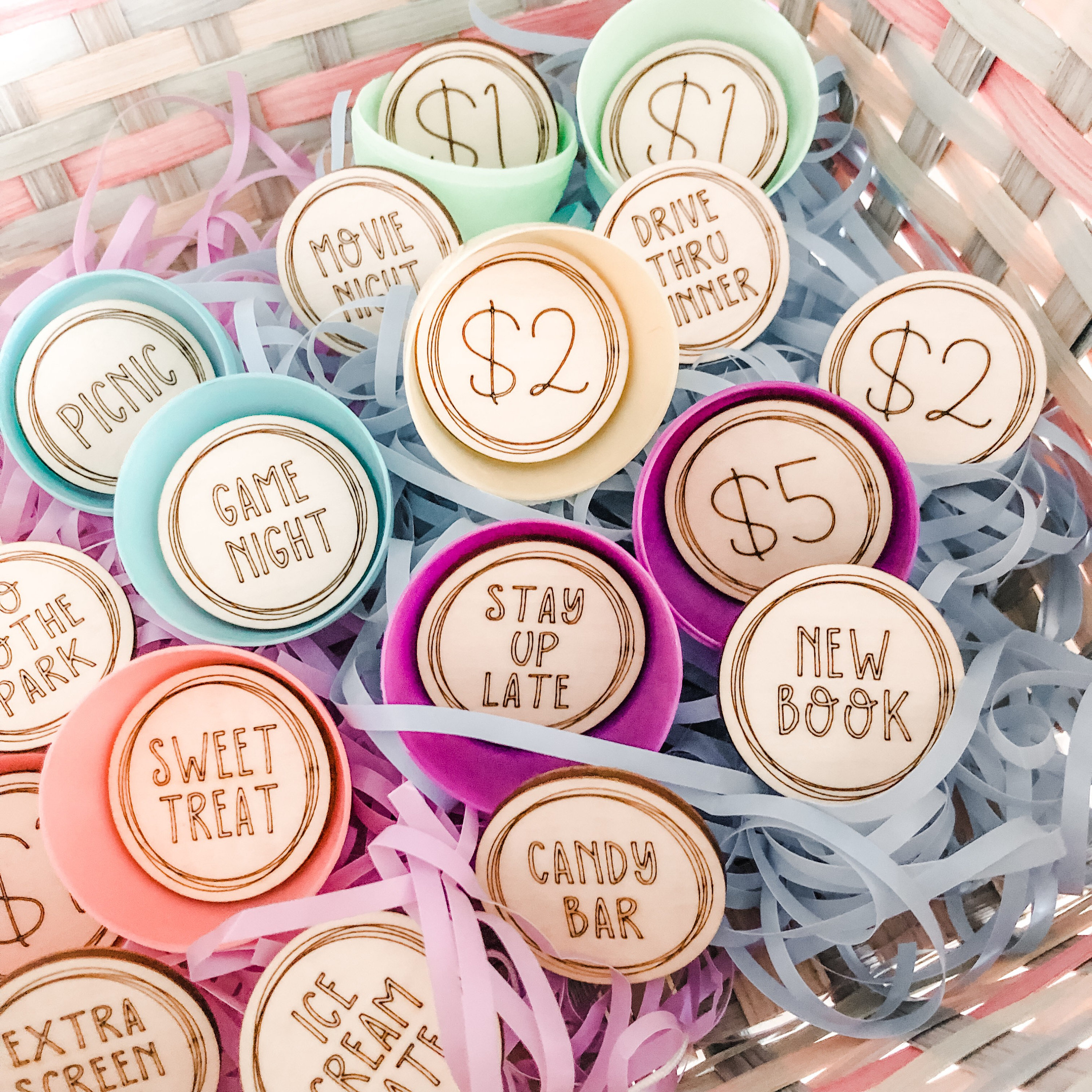 Egg Hunt Prize Reward Tokens 