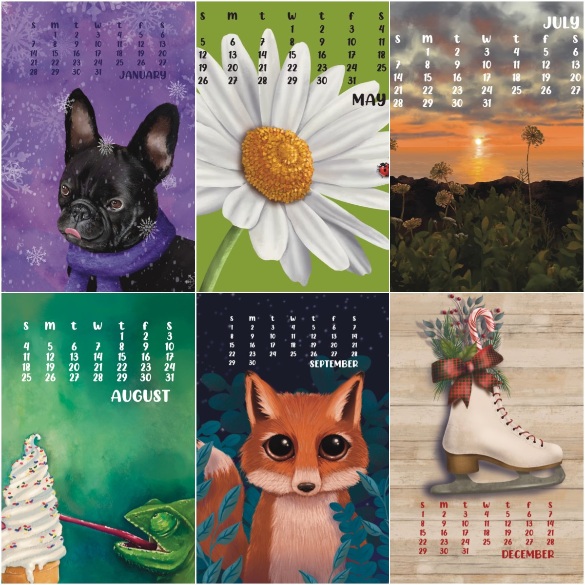 2024 Desk Calendar 