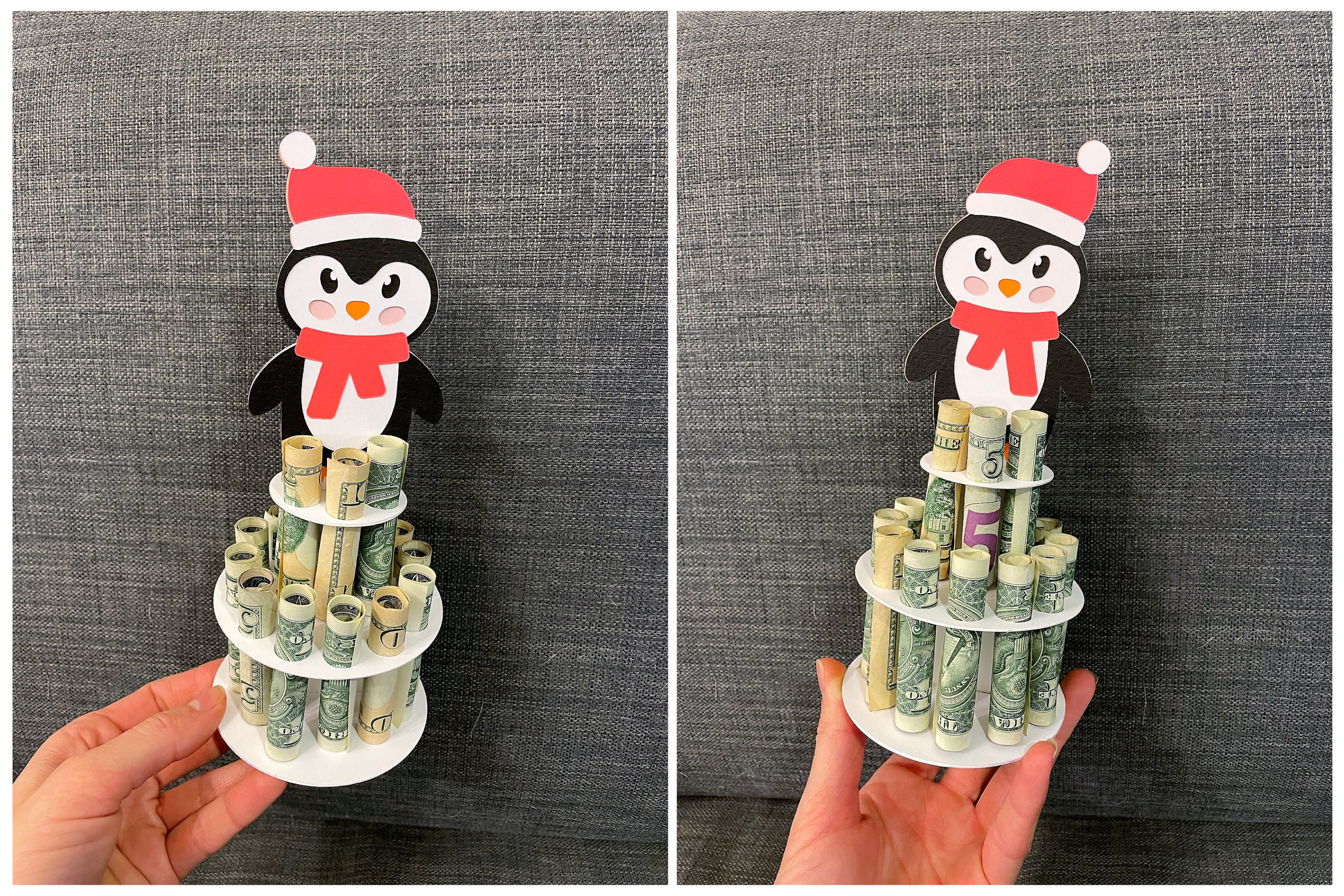 Merry Christmas Money Cash Holder