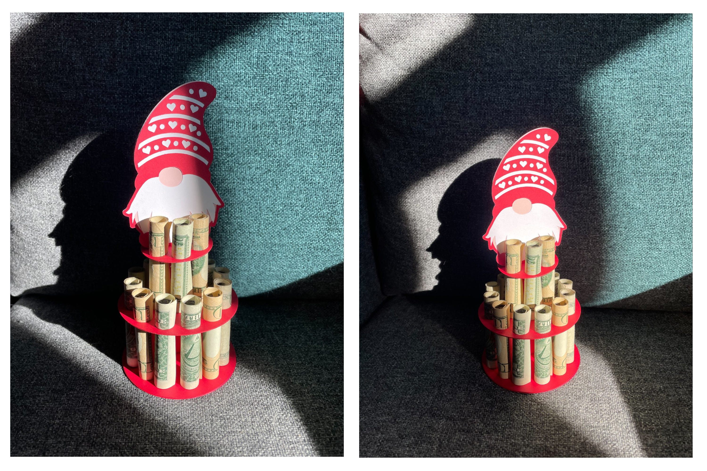 Merry Christmas Money Cash Holder