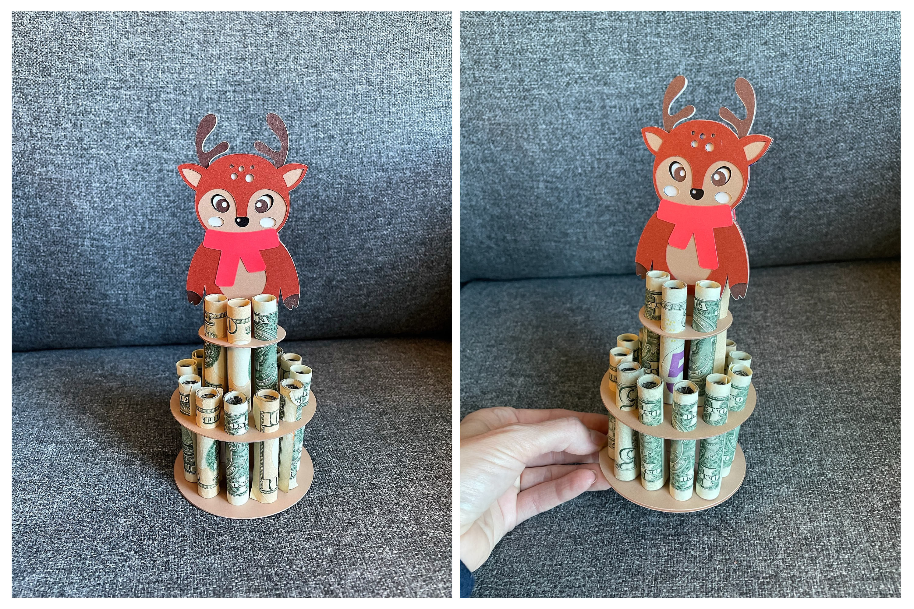 Merry Christmas Money Cash Holder
