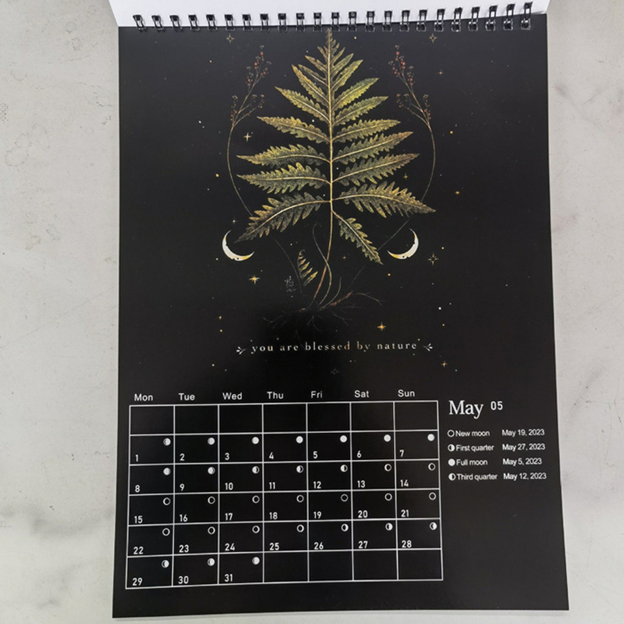 🎁HOT SALE-40% OFF🔥2024 DARK FOREST LUNAR CALENDAR
