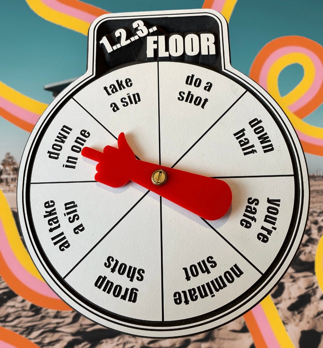 Adult Drinking Game Spinner