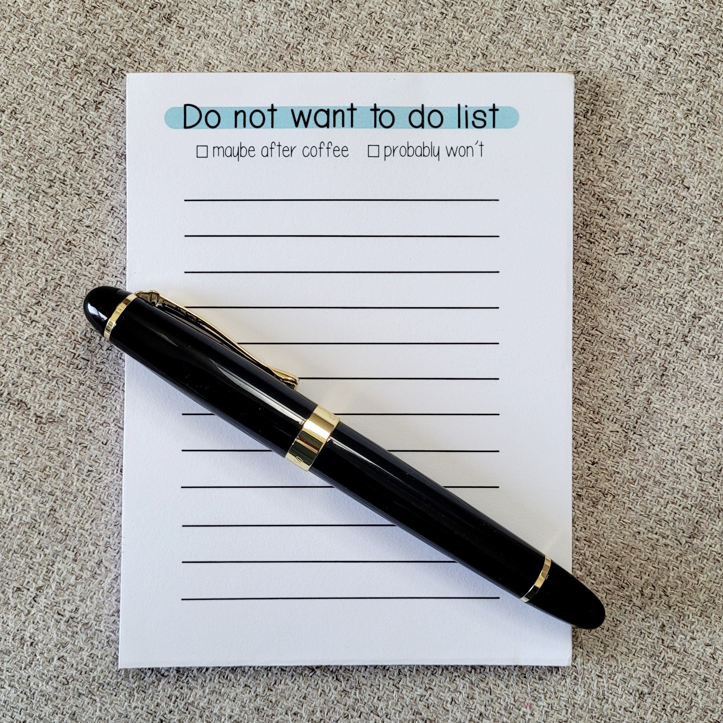 Quirky To-Do List Notepad Set 