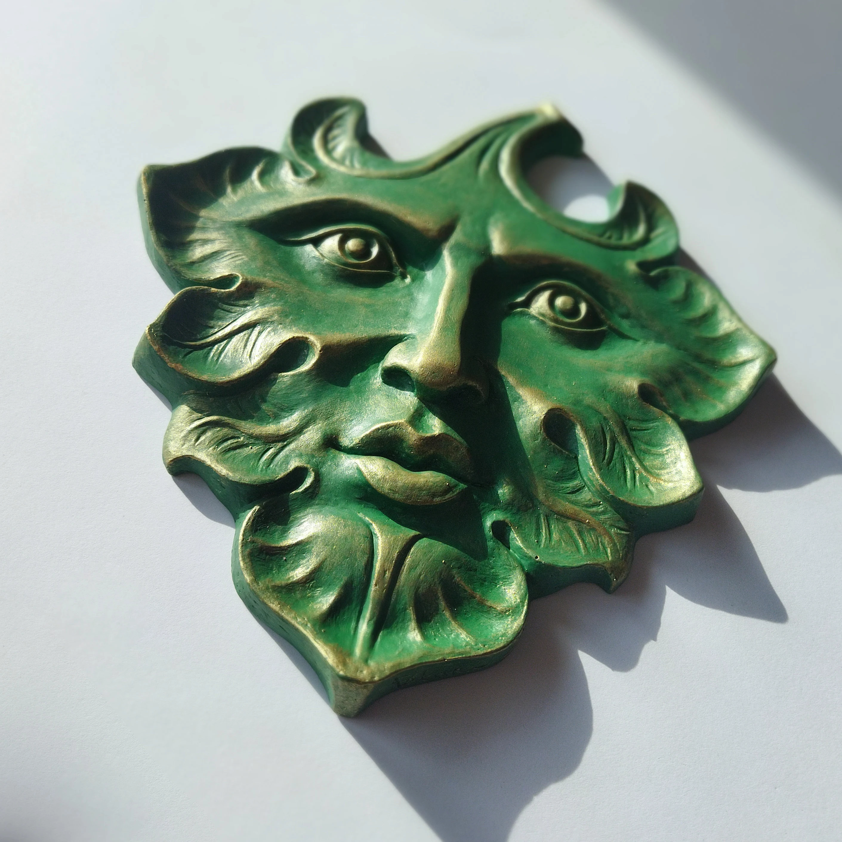 The "Green Man" Wall Art Sculpture