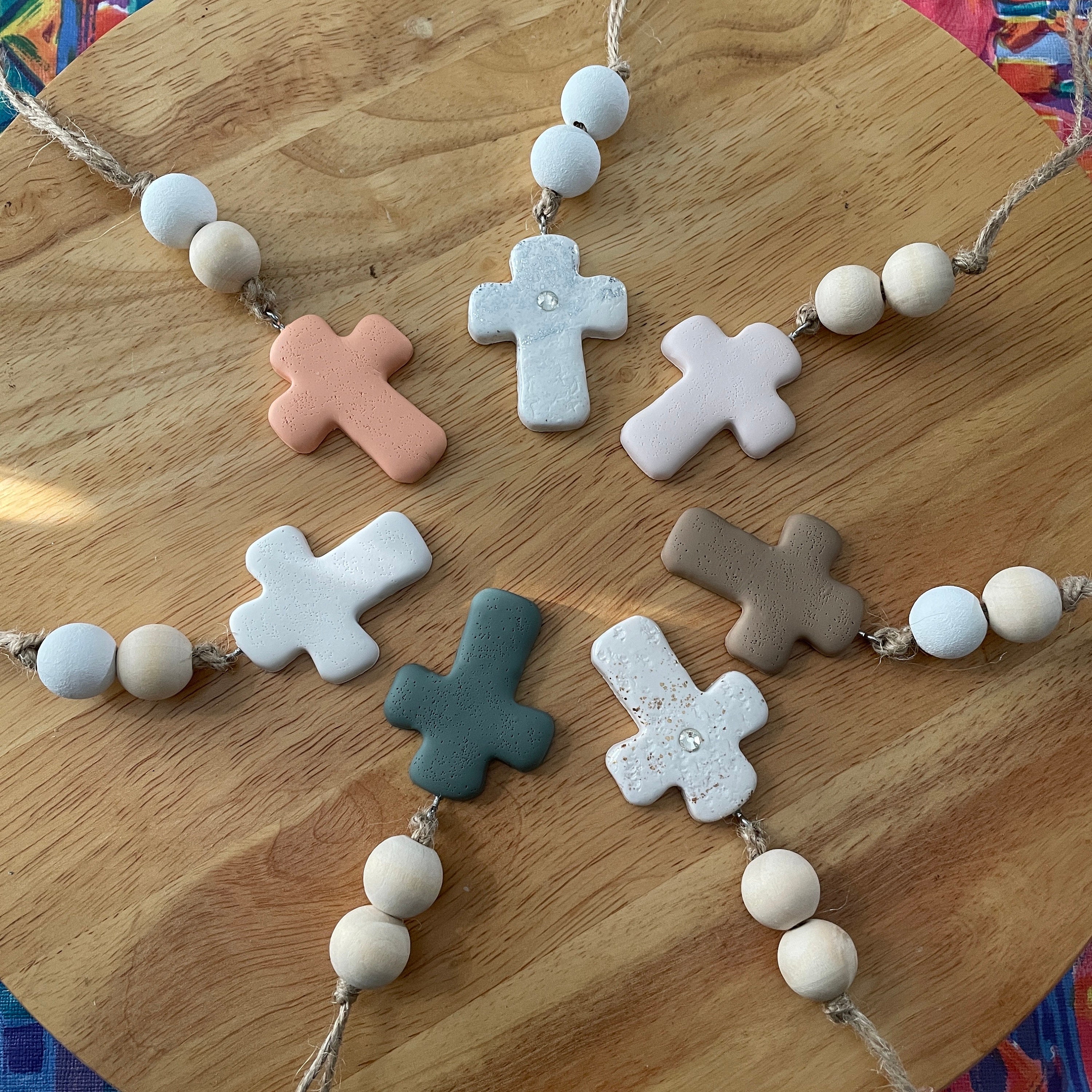 Cross Car Mirror Hangers