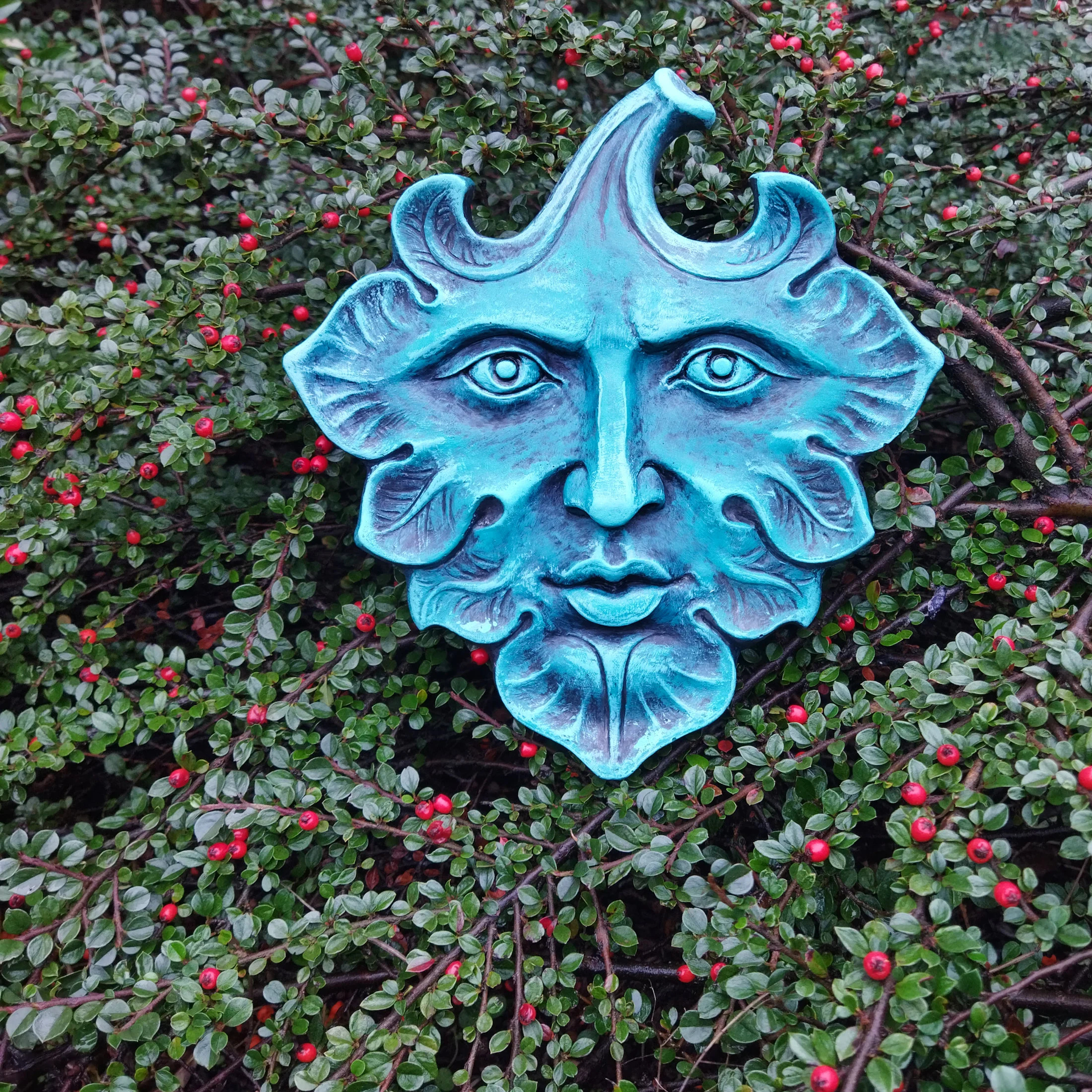 The "Green Man" Wall Art Sculpture