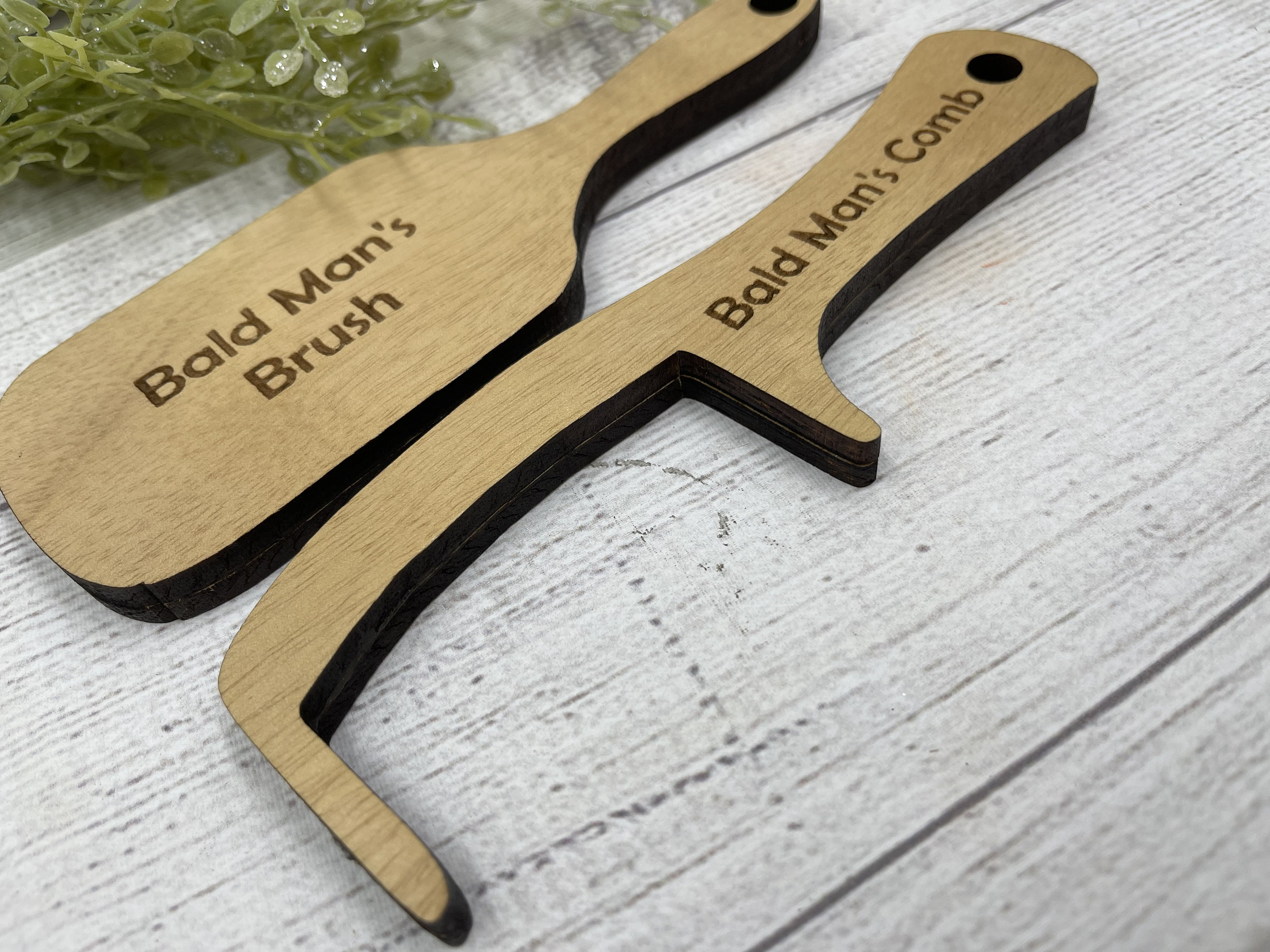 Gag Gift Comb for Bald Man