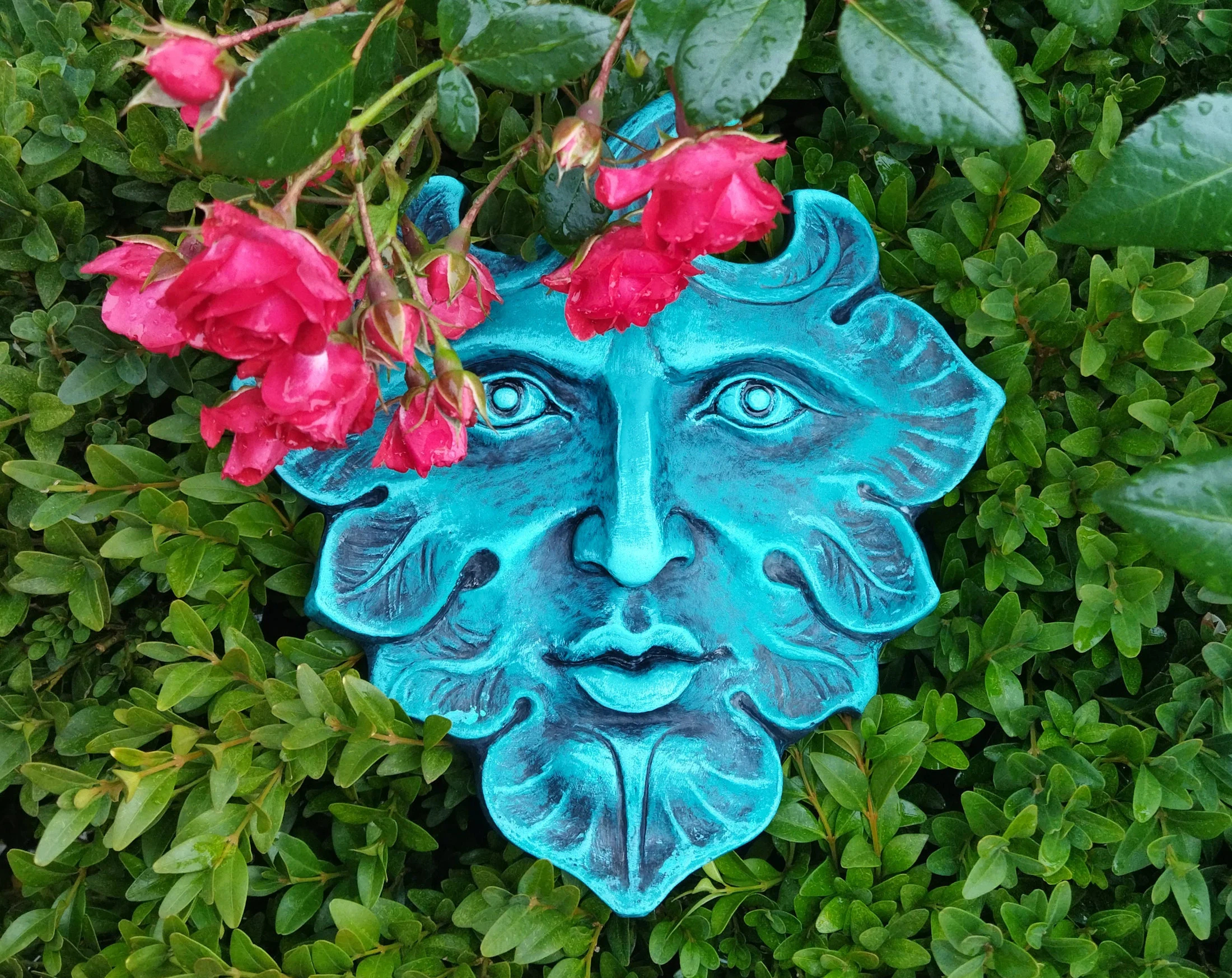 The "Green Man" Wall Art Sculpture