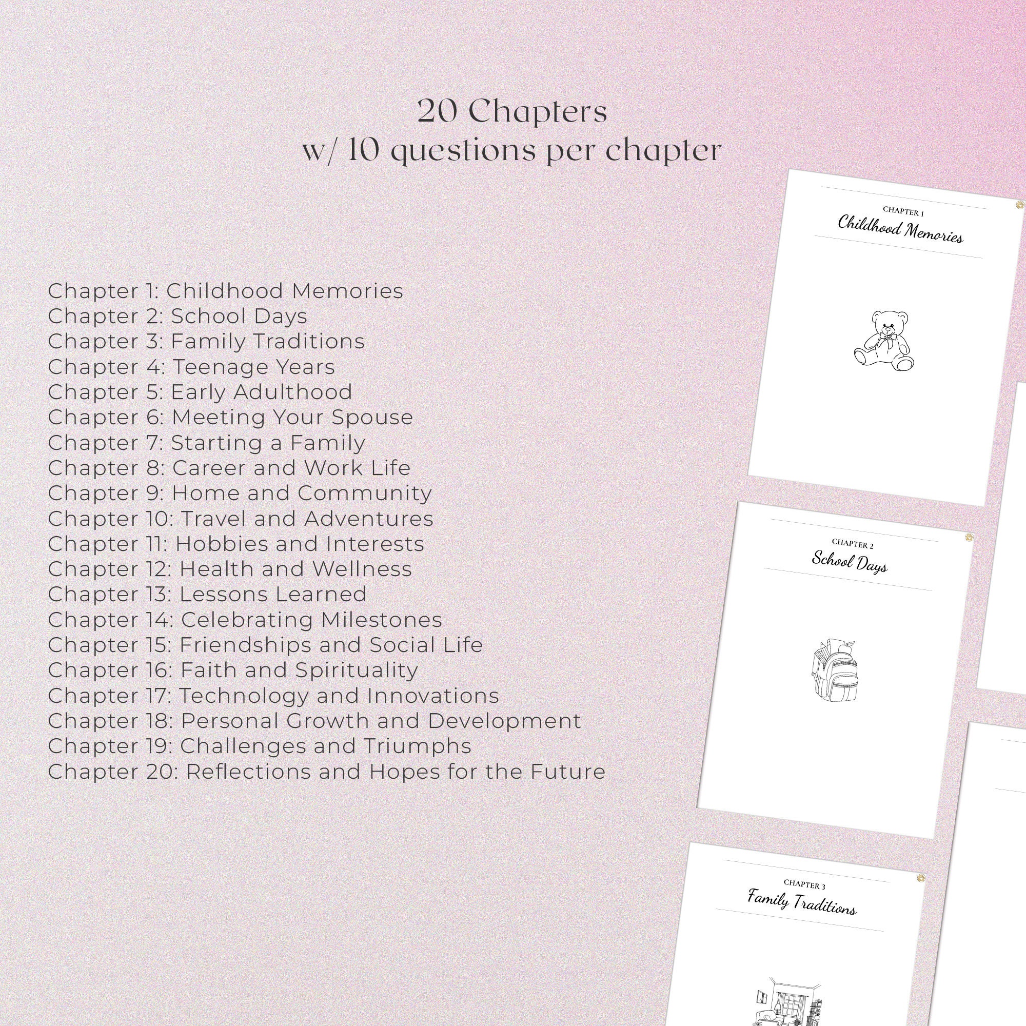 Tell Me Your Story-Create a Precious Family Keepsake