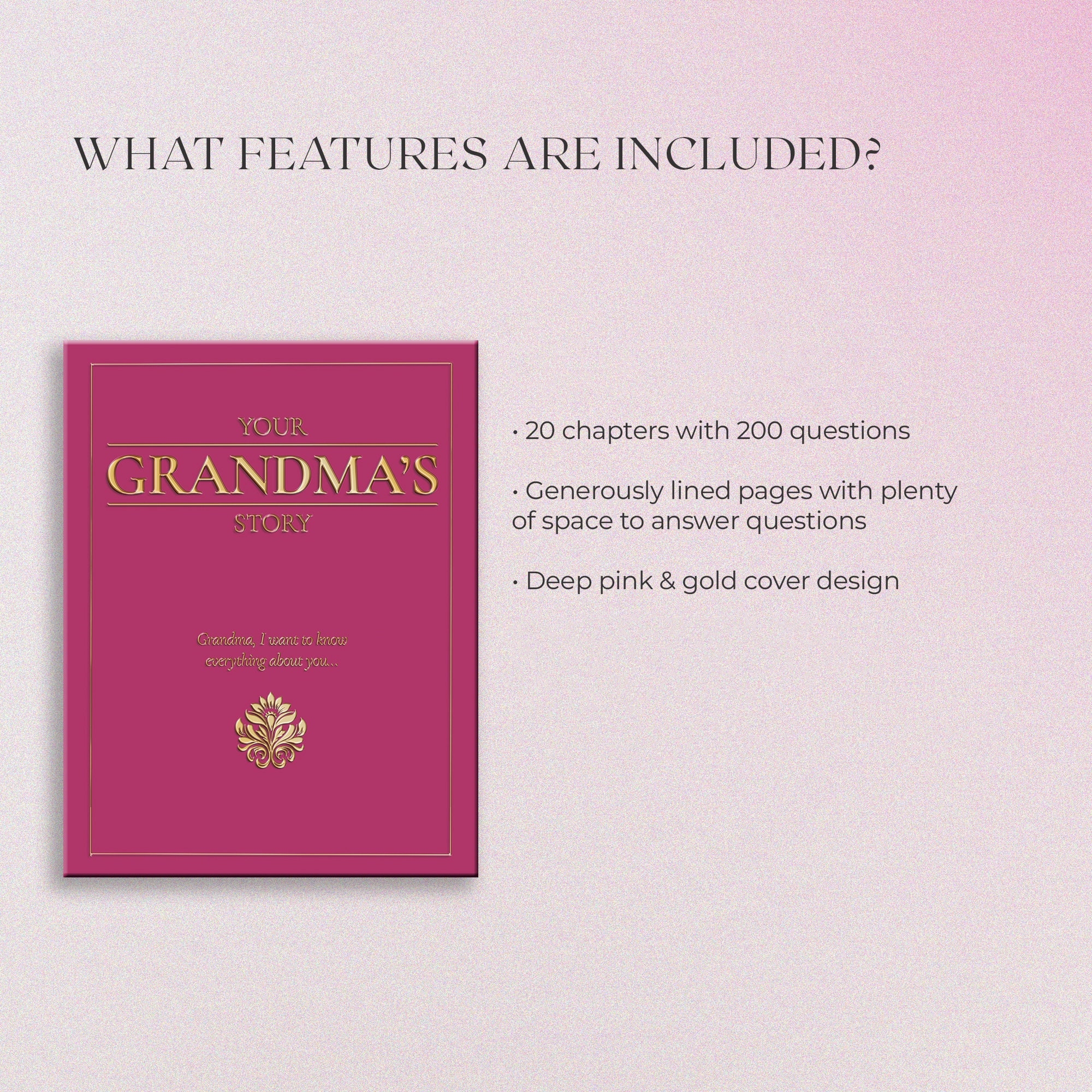 Tell Me Your Story-Create a Precious Family Keepsake