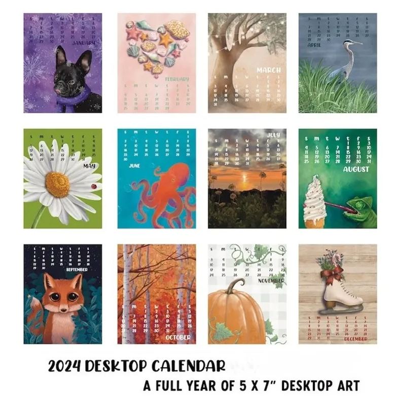 2024 Desk Calendar 