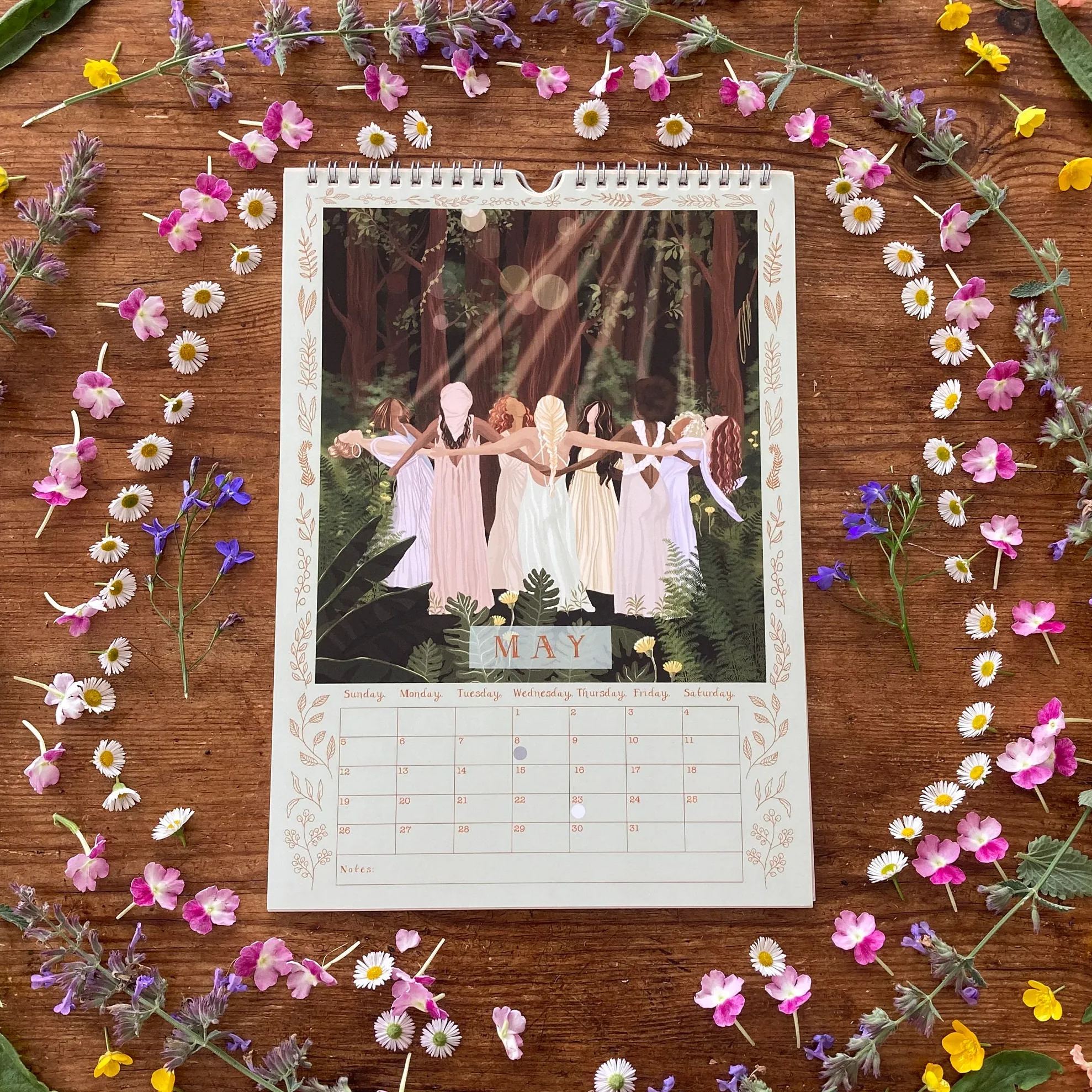 Womens Circles Calendar 2024 
