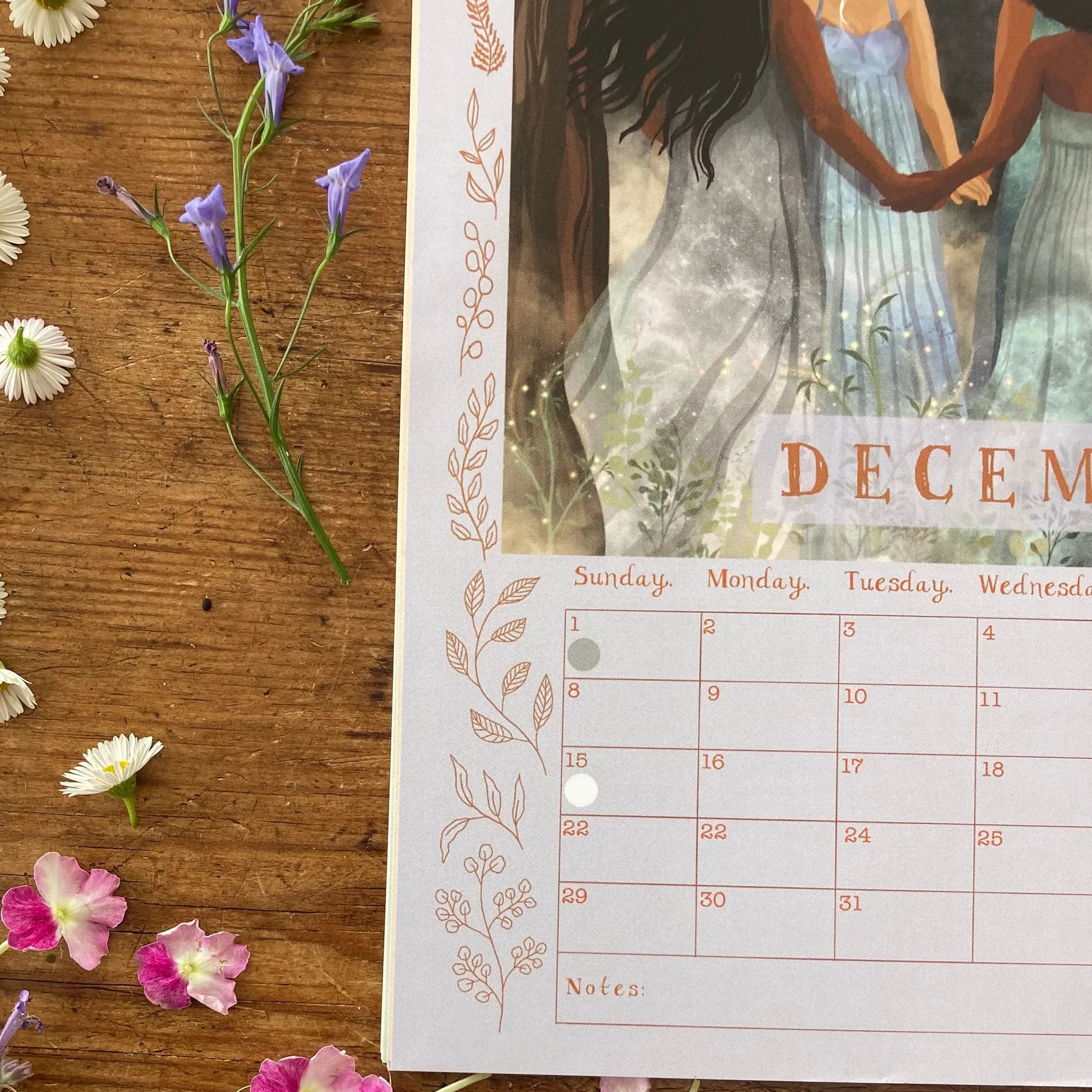 Womens Circles Calendar 2024 