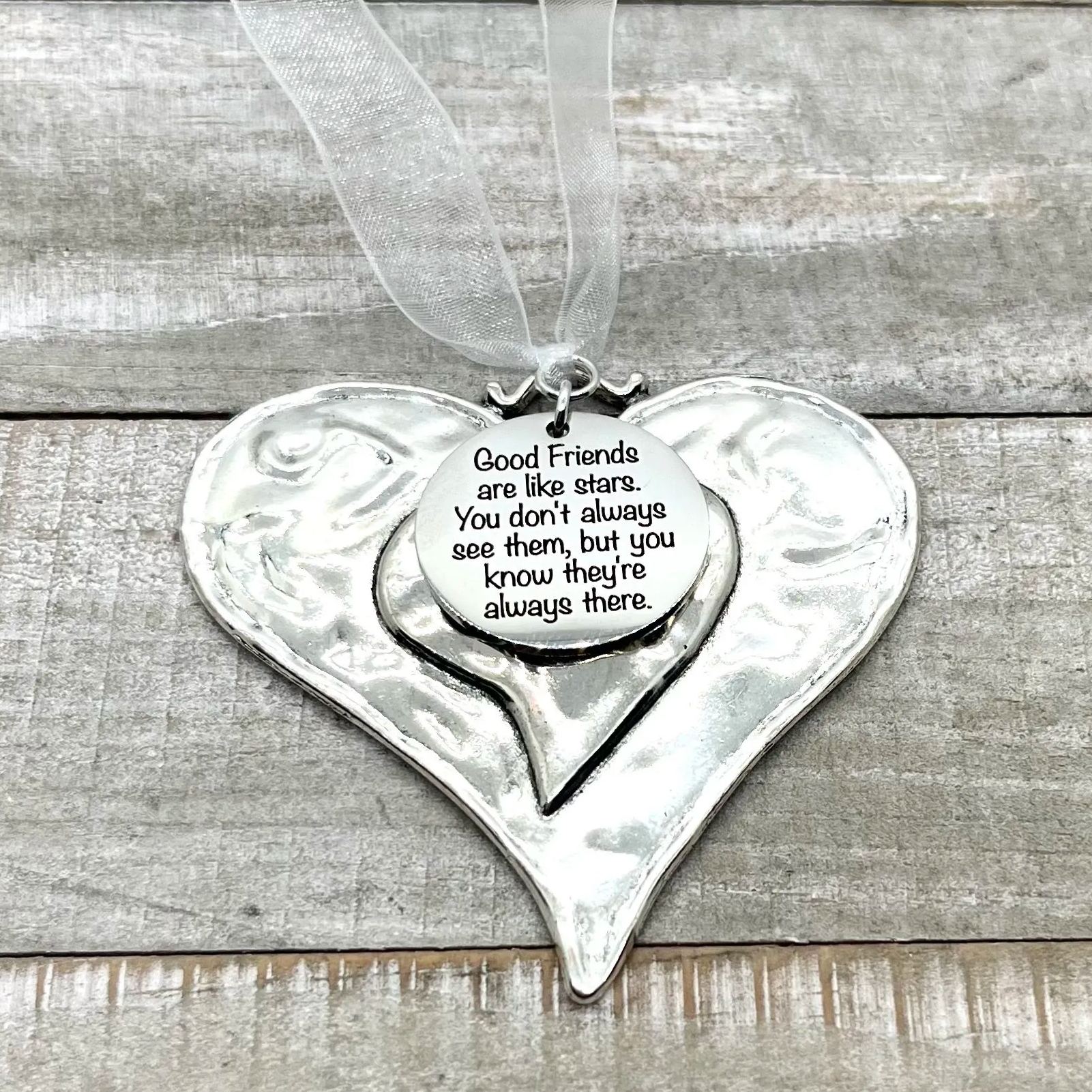 Christmas Ornament Gift - Good Friends Are Like Stars