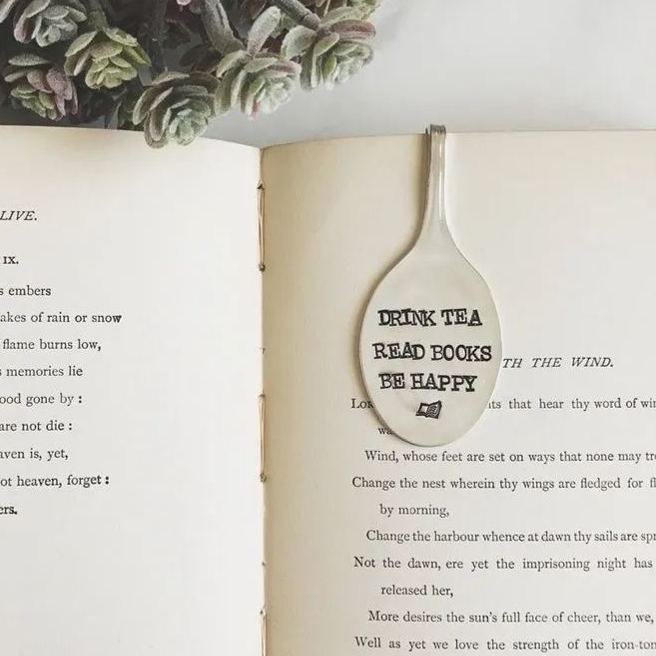 Funny Spoon Bookmark-the perfect gift for a bookworm