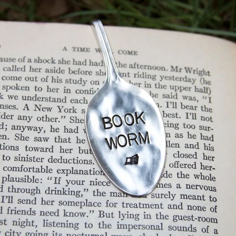 Funny Spoon Bookmark-the perfect gift for a bookworm
