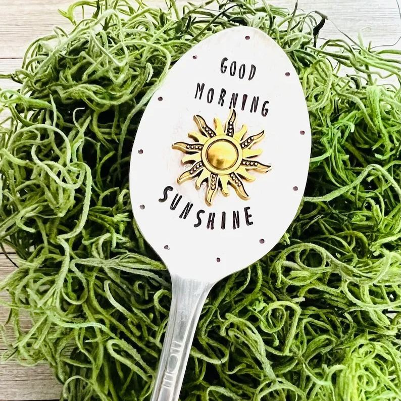 Spoon Shaped Plant Marker Gift