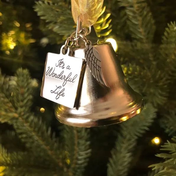 It's a Wonderful Life Inspired Christmas Ornaments Bell
