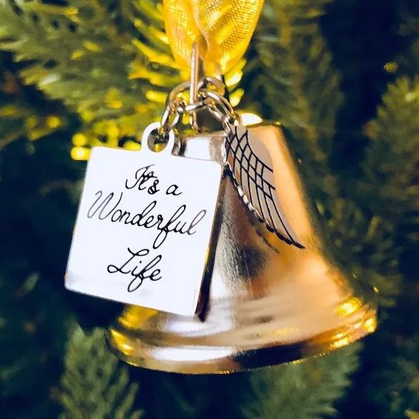 It's a Wonderful Life Inspired Christmas Ornaments Bell