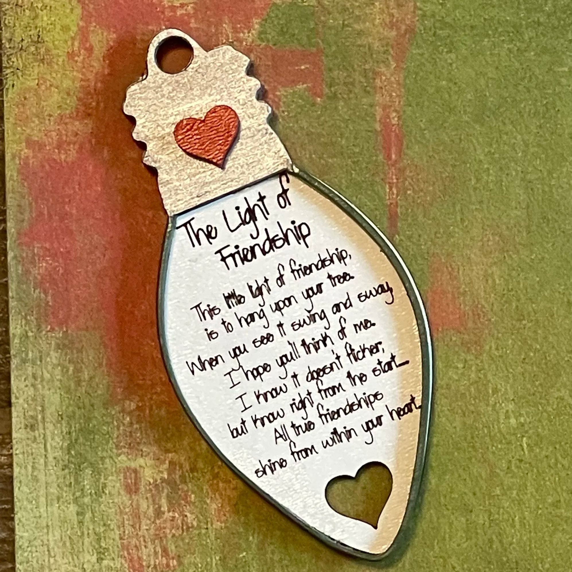 Friend Christmas Ornament