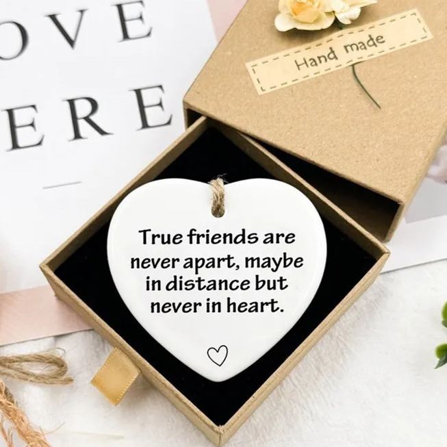 The Difference You Make, Thank You Ceramic Heart Gift